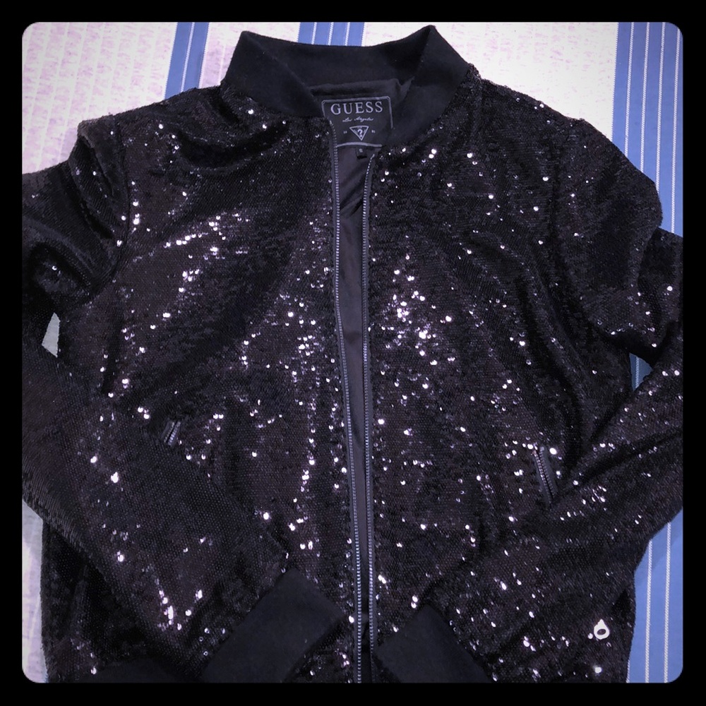 Guess sequence jacket